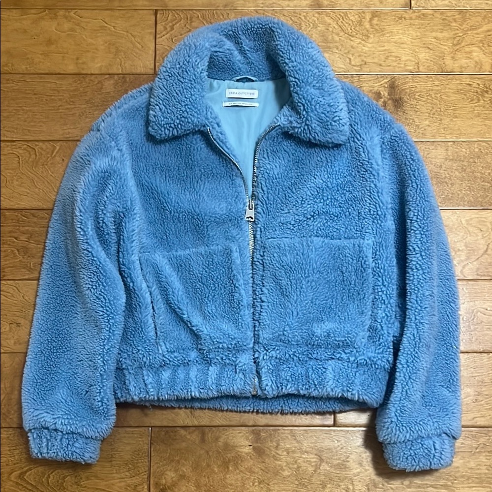 Blue Teddy Jacket
